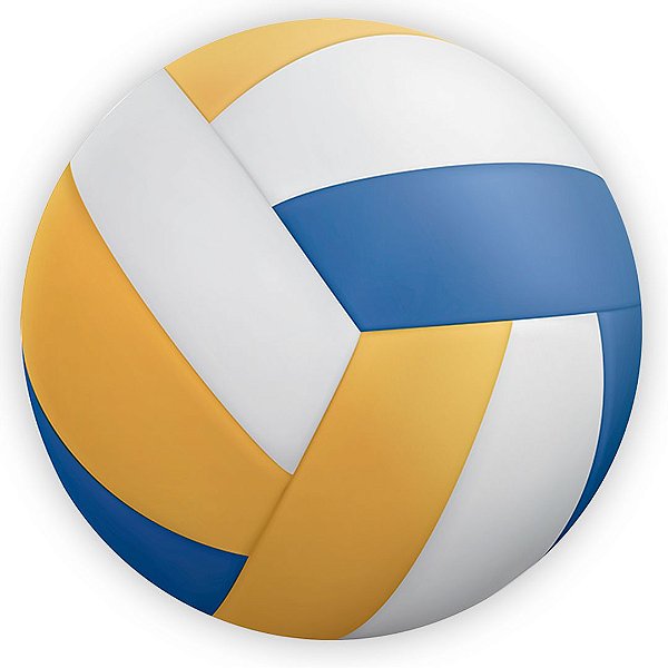 Painel Redondo - Voleibol - Sublimado 3D