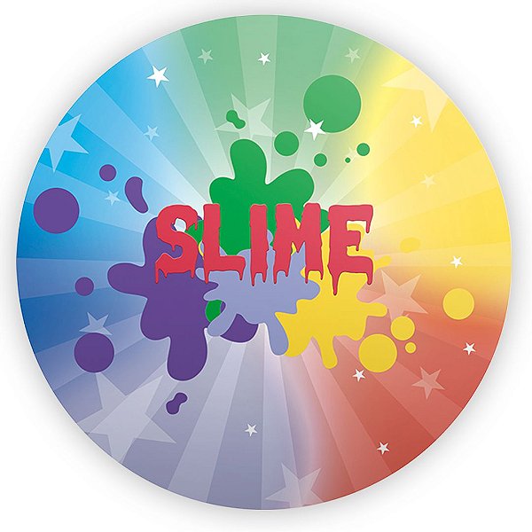 Painel Redondo - Slime - Sublimado 3D