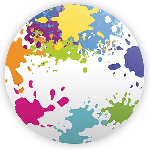 Painel Redondo - Slime - Sublimado 3D