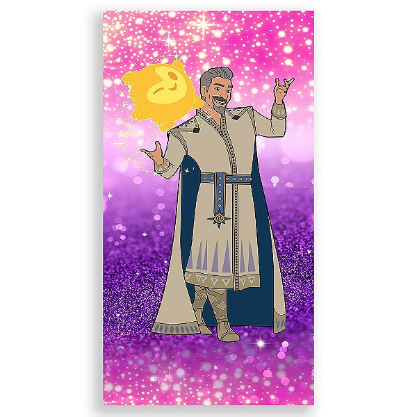 Faixa Lateral - Wish O Poder Dos Desejos - Sublimado 3D