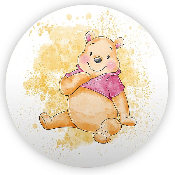 Painel de Mesa - Ursinho Pooh - Sublimado 3D