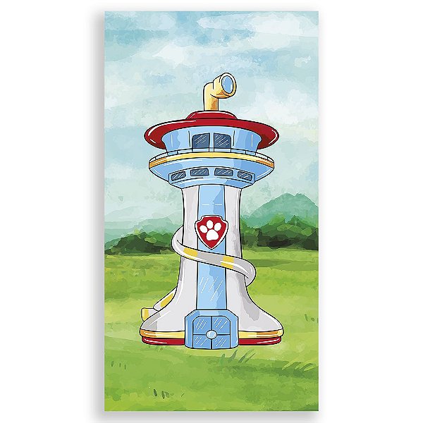 Faixa Lateral - Patrulha Canina - Sublimado 3D