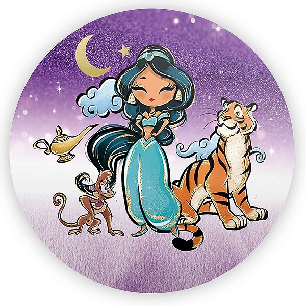 Painel Redondo - Jasmine - Sublimado 3D