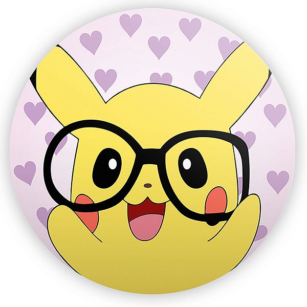 Painel Redondo - Pokemon - Sublimado 3D