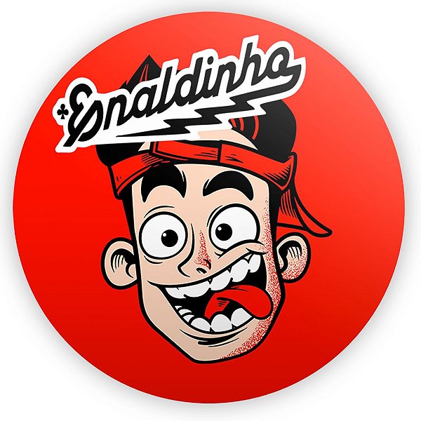 Painel Redondo - Enaldinho - Sublimado 3D