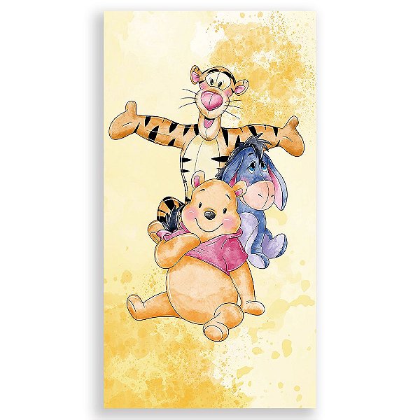 Faixa Lateral - Ursinho Pooh - Sublimado 3D