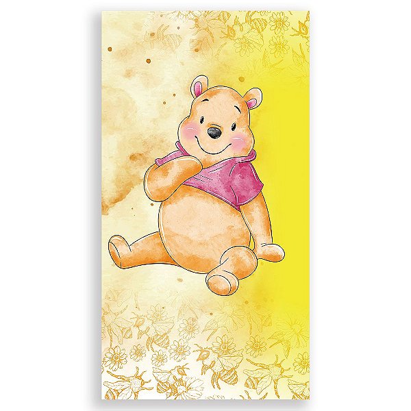 Faixa Lateral - Ursinho Pooh - Sublimado 3D