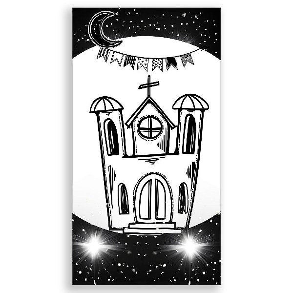 Faixa Lateral - Festa Junina - Sublimado 3D