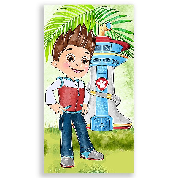 Faixa Lateral - Patrulha Canina - Sublimado 3D