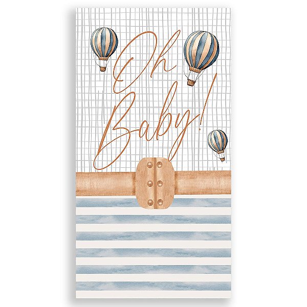 Faixa Lateral - Urso Azul - Sublimado 3D