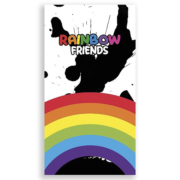 Faixa Lateral - Rainbow Friends - Sublimado 3D