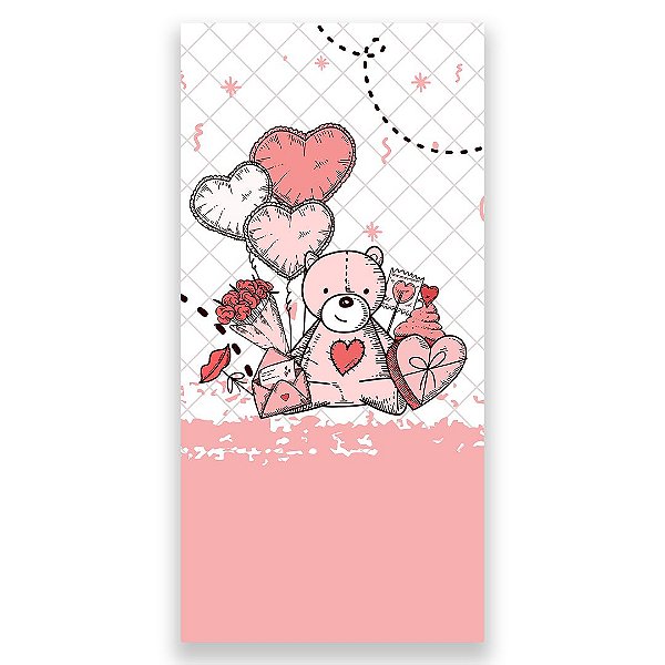 Faixa Lateral - Dia dos Namorados - Sublimado 3D