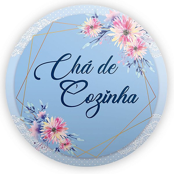 Painel de Mesa - Cha de Cozinha - Sublimado 3D