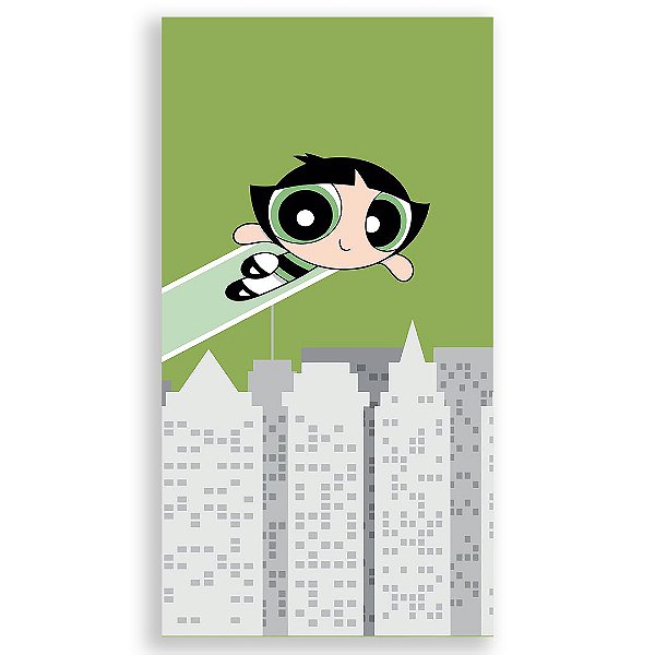 Faixa Lateral - Docinho As Meninas Super Poderosas - Sublimado 3D