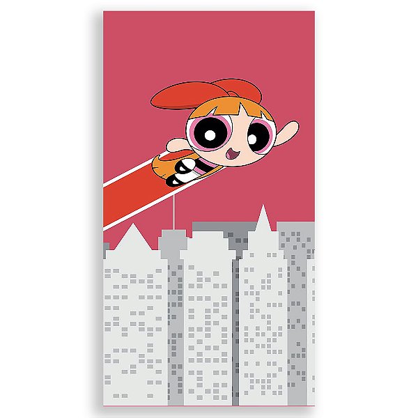 Faixa Lateral - Florzinha As Meninas Super Poderosas - Sublimado 3D