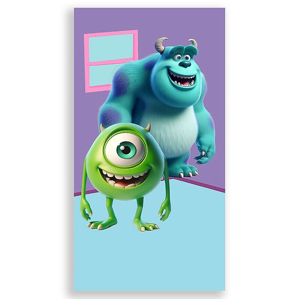 Faixa Lateral - Monstros SA - Sublimado 3D