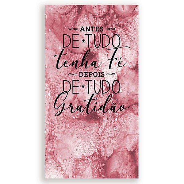 Faixa Lateral - Gratidão - Sublimado 3D