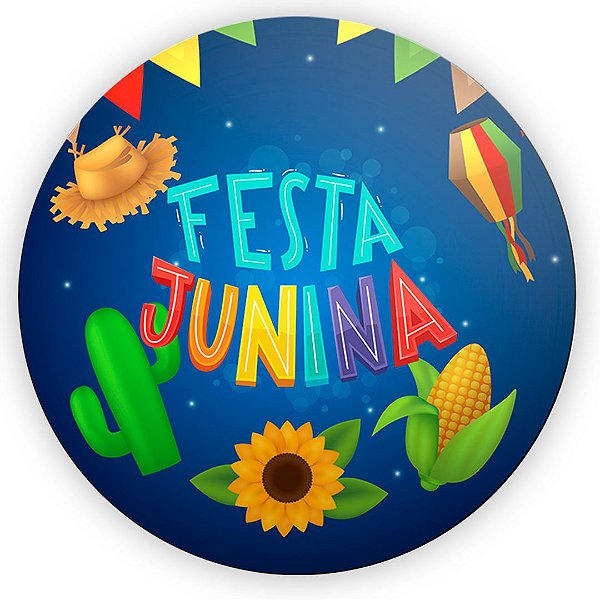 Painel de Mesa - Festa Junina - Sublimado 3D