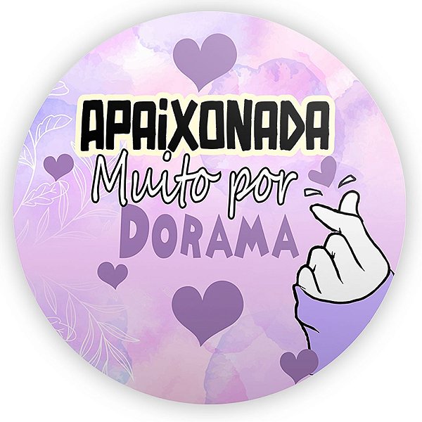 Painel Redondo - Dorama - Sublimado 3D