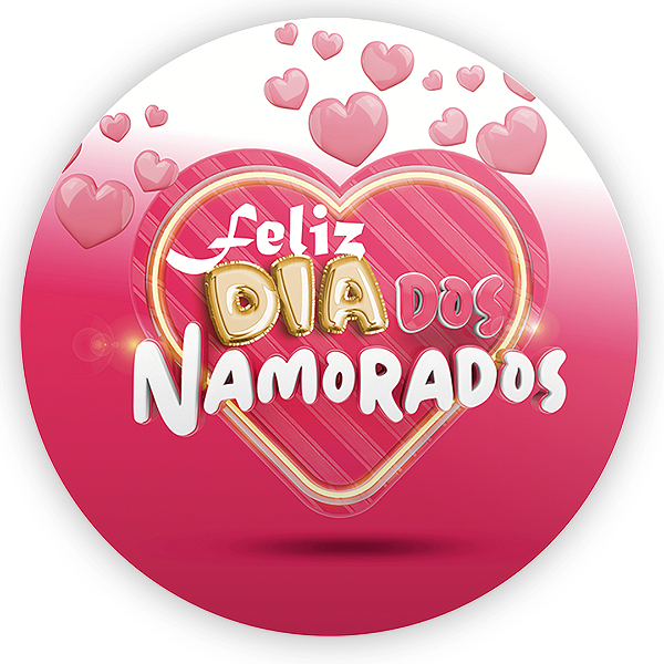 Painel de Mesa - Dia Dos Namorados - Sublimado 3D