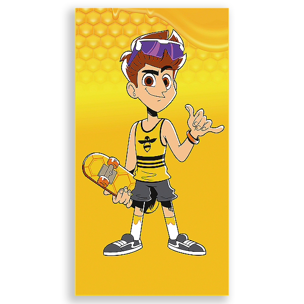 Faixa Lateral - Nathan Por Ai - Sublimado 3D