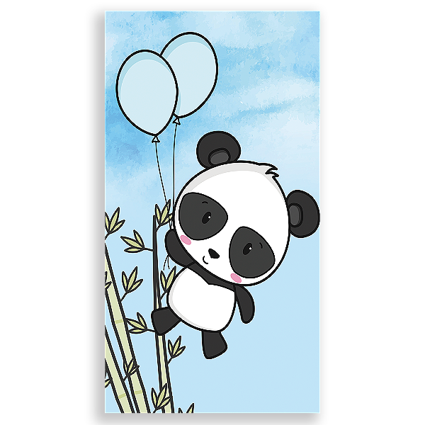Faixa Lateral - Panda - Sublimado 3D