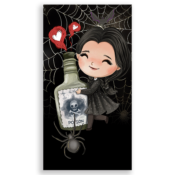 Faixa Lateral - Wandinha - Sublimado 3D