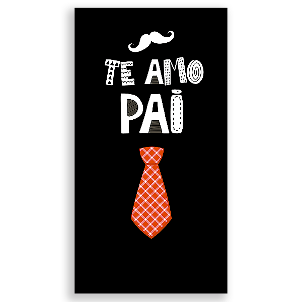 Faixa Lateral - Dia dos Pais - Sublimado 3D