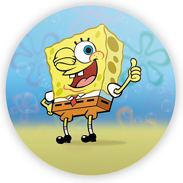 Painel de Mesa - Bob Esponja - Sublimado 3D