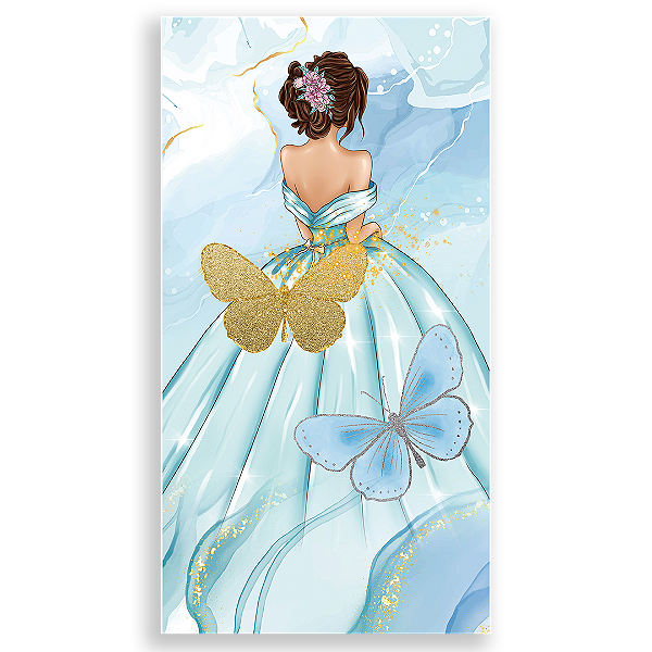 Faixa Lateral - 15 Anos - Sublimado 3D