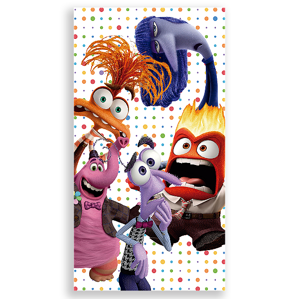 Faixa Lateral - Divertida Mente - Sublimado 3D