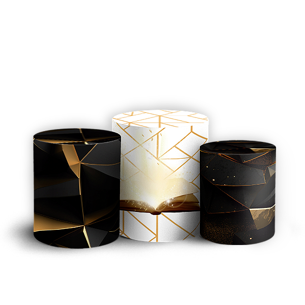 Trio Cilindro - Religioso - Sublimado 3D