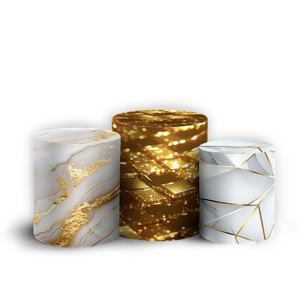 Trio Cilindro - Religioso - Sublimado 3D