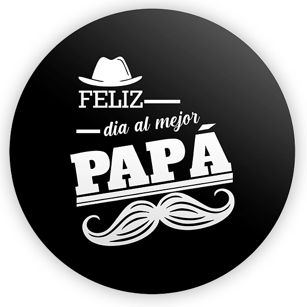 Painel de Mesa - Dia del Padre  - Sublimado 3D