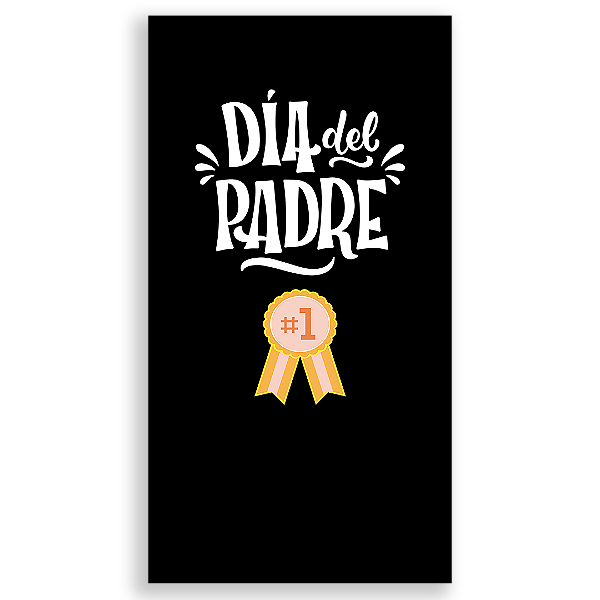 Faixa Lateral - Dia del Padre  - Sublimado 3D