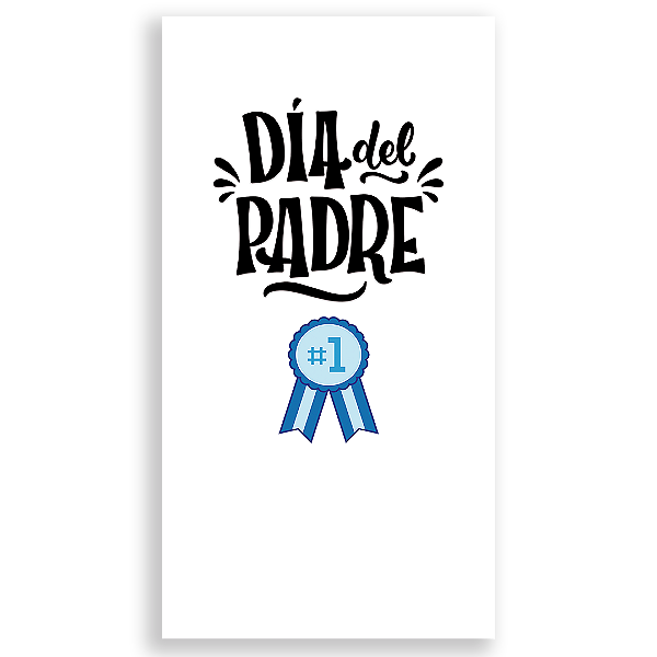 Faixa Lateral - Dia del Padre  - Sublimado 3D