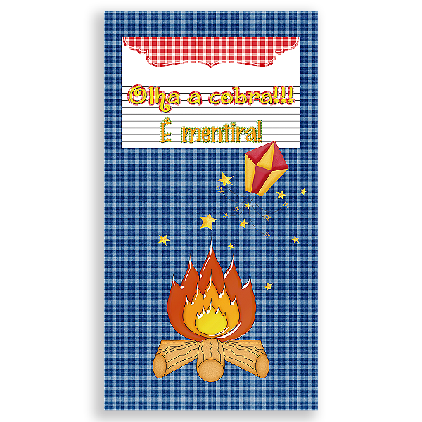 Faixa Lateral - Festa Junina  - Sublimado 3D