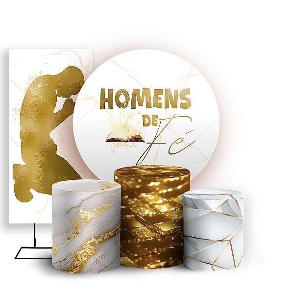 KIT Redondo Trio e Faixa - Religioso