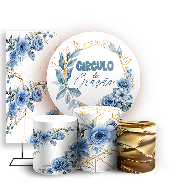 KIT Redondo Trio e Faixa - Religioso