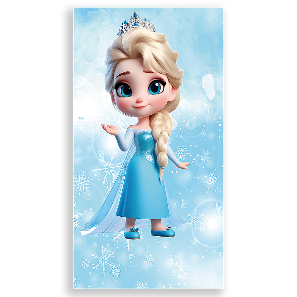 Faixa Lateral - Frozen - Sublimado 3D