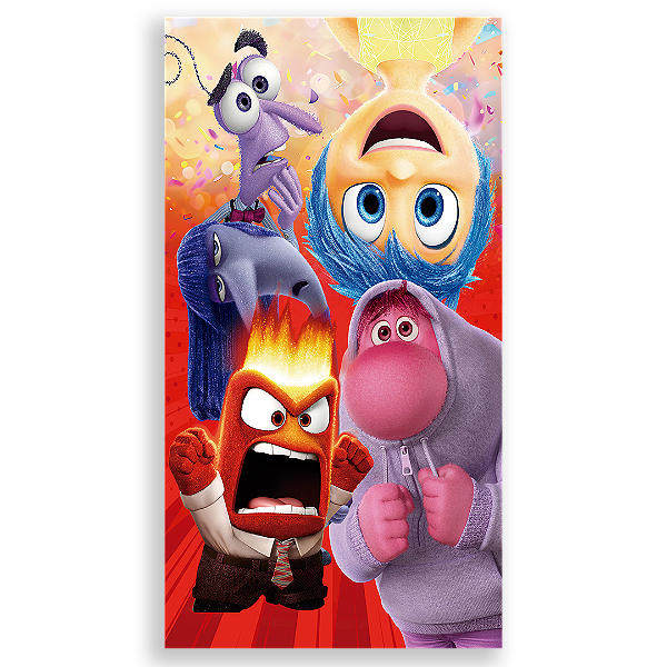 Faixa Lateral - Divertida Mente - Sublimado 3D