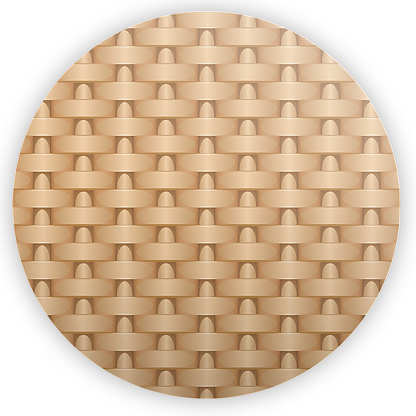 Painel Redondo - Palha - Sublimado 3D