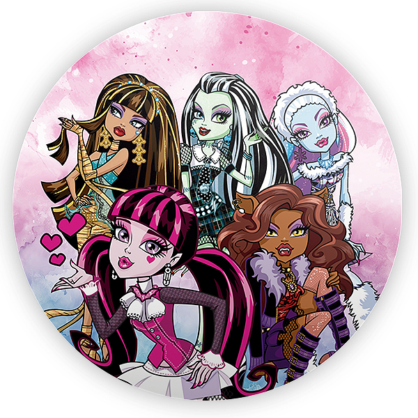 Painel de Mesa - Monster High - Sublimado 3D
