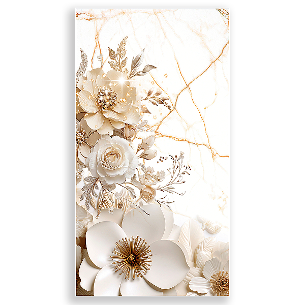 Faixa Lateral - Floral - Sublimado 3D