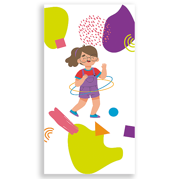 Faixa Lateral - Dia das Criancas - Sublimado 3D