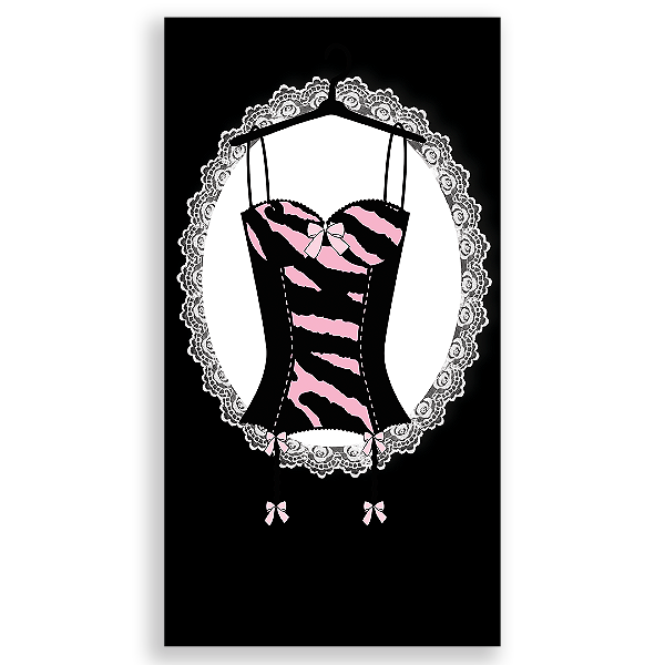 Faixa Lateral - Cha De Lingerie - Sublimado 3D