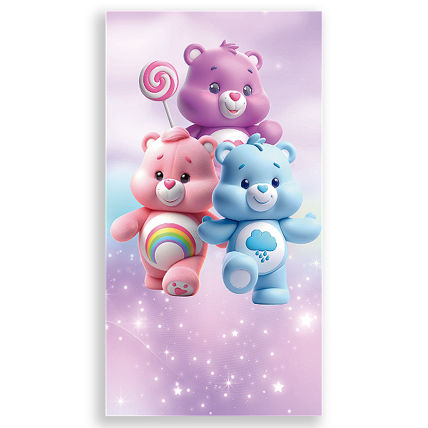 Faixa Lateral - Ursinhos - Sublimado 3D