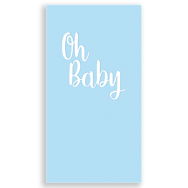 Faixa Lateral - Oh Baby - Sublimado 3D