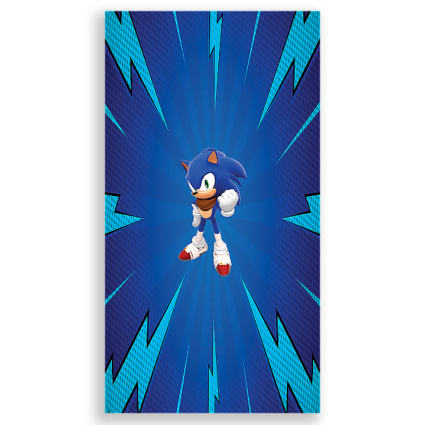 Faixa Lateral - Sonic - Sublimado 3D