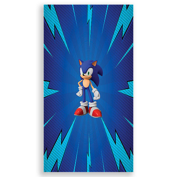 Faixa Lateral - Sonic - Sublimado 3D